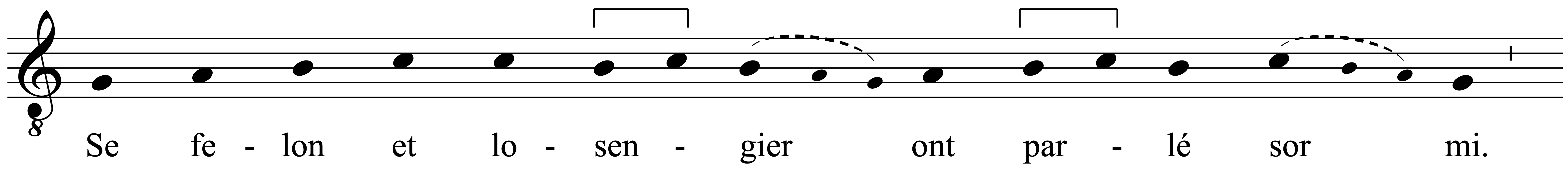 Work musical notation